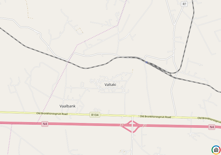 Map location of Valtaki AH